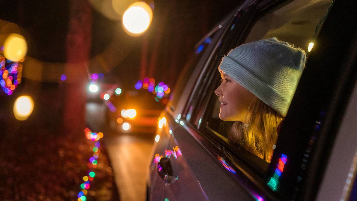 Trail of Lights Christmas Display in Branson Missouri